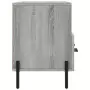 Mobile TV Grigio Sonoma 102x36x50 cm in Legno Multistrato