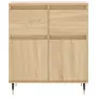 Credenza Rovere Sonoma 60x35x70 cm in Legno Multistrato