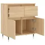 Credenza Rovere Sonoma 60x35x70 cm in Legno Multistrato