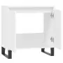 Mobile da Bagno Bianco 58x33x60 cm in Legno Multistrato