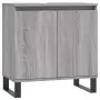 Mobile da Bagno Grigio Sonoma 58x33x60 cm in Legno Multistrato