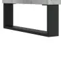 Credenza Grigio Cemento 69,5x34x90 cm in Legno Multistrato