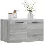 Mobile a Parete Grigio Sonoma 60x36,5x35cm in Legno Multistrato