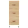 Credenza Rovere Sonoma 34,5x34x90 cm in Legno Multistrato