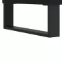 Mobile da Bagno Nero 80x33x60 cm in Legno Multistrato