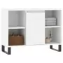 Mobile da Bagno Bianco 80x33x60 cm in Legno Multistrato