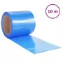 Tenda per Porte Blu 200 mm x 1,6 mm 10 m in PVC