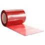 Tenda per Porte Rossa 300 mm x 2,6 mm 25 m in PVC