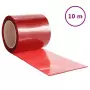 Tenda per Porte Rossa 200 mm x 1,6 mm 10 m in PVC