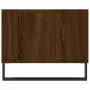 Tavolino Salotto Rovere Marrone 102x50x40 cm Legno Multistrato