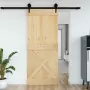 Porta 95x210 cm in Legno Massello di Pino