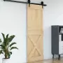 Porta 80x210 cm in Legno Massello di Pino