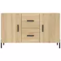 Credenza Rovere Sonoma 100x36x60 cm in Legno Multistrato