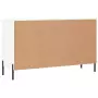 Credenza Bianca 100x36x60 cm in Legno Multistrato