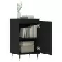 Credenza Nera 40x35x70 cm in Legno Multistrato