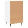 Credenza Bianca 40x35x70 cm in Legno Multistrato