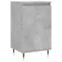 Credenza Grigio Cemento 40x35x70 cm in Legno Multistrato