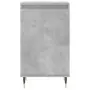 Credenza Grigio Cemento 40x35x70 cm in Legno Multistrato