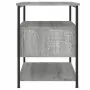 Comodini 2 pz Grigio Sonoma 40x42x56 cm in Legno Multistrato