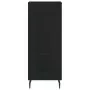 Credenza Nero 34,5x34x90 cm in Legno Multistrato