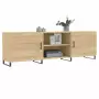 Mobile Porta TV Rovere Sonoma 150x30x50 cm in Legno Multistrato