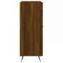 Credenza Rovere Marrone 69,5x34x90 cm in Legno Multistrato