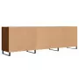 Mobile Porta TV Rovere Marrone 150x30x50cm in Legno Multistrato