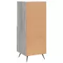 Credenza Grigio Sonoma 34,5x34x90 cm in Legno Multistrato