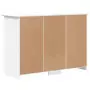 Credenza BODO 115x43x79,5 cm in Legno Massello di Pino Bianco