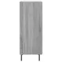 Credenza Grigio Sonoma 34,5x34x90 cm in Legno Multistrato