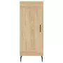 Credenza Rovere Sonoma 34,5x34x90 cm in Legno Multistrato