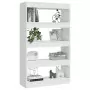 Libreria/Divisorio Bianco 80x30x135 cm in Truciolato