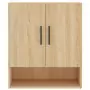 Armadietto a Muro Rovere Sonoma 60x31x70 cm Legno Multistrato