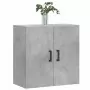 Mobile a Parete Grigio Cemento 60x31x60 cm in Legno Multistrato