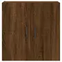 Armadietto a Muro Rovere Marrone 60x31x60 cm Legno Multistrato