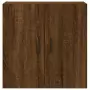 Armadietto a Muro Rovere Marrone 60x31x60 cm Legno Multistrato