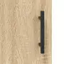 Mobile a Parete Rovere Sonoma 69,5x34x90 cm Legno Multistrato