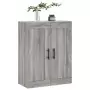 Mobile a Parete Grigio Sonoma 69,5x34x90 cm Legno Multistrato