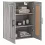 Mobile a Parete Grigio Sonoma 69,5x34x90 cm Legno Multistrato