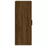 Mobile a Parete Rovere Marrone 34,5x34x90 cm Legno Multistrato