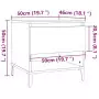 Tavolini 2 pz Bianchi 50x46x50 cm in Legno Multistrato