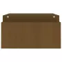 Supporto per Monitor Miele 100x27,5x15cm Legno Massello di Pino