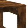 Tavolino da Salotto Rovere Fumo 102x50x35 cm Legno Multistrato