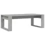 Tavolino da Salotto Grigio Sonoma 102x50x35cm Legno Multistrato