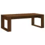 Tavolino Salotto Rovere Marrone 102x50x35 cm Legno Multistrato