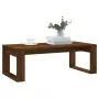 Tavolino Salotto Rovere Marrone 102x50x35 cm Legno Multistrato