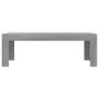 Tavolino da Salotto Grigio Sonoma 102x50x36cm Legno Multistrato