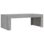 Tavolino da Salotto Grigio Sonoma 102x50x36cm Legno Multistrato