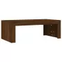 Tavolino Salotto Rovere Marrone 102x50x36 cm Legno Multistrato