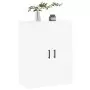 Mobile a Parete Bianco 69,5x34,90 cm in Legno Multistrato